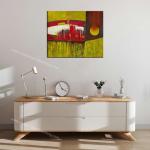 100% Hand Painted Abstract Colorful Oil Painting on Canvas Hot Modern Landscape