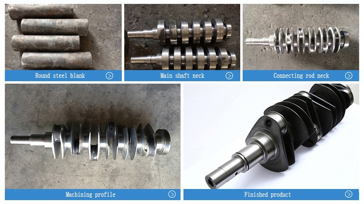 6207-31-1110 Excavator Engine Parts S6D95 Engine Crankshaft