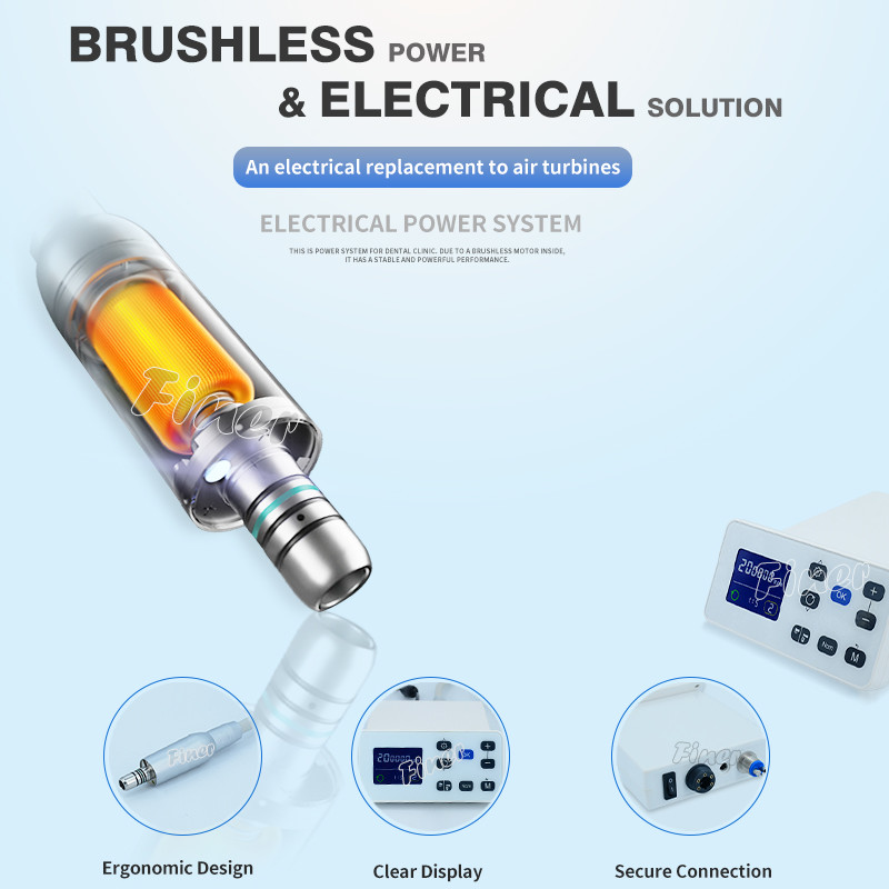 1:5 High Speed Handpiece Dental Led Brushless Micromotor With Internal Water