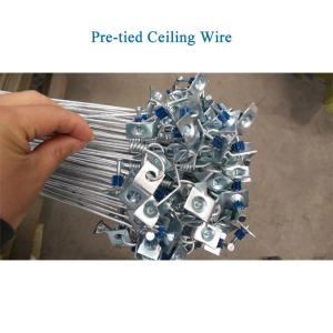 China 8ft Ceiling Tie Wire AGU ISO9001 Ceiling Grid Hanger Wire With 1&quot; Pin factory