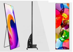 China Showroom Banner Digital LED Advertising Display Indoor 3mm SDI factory