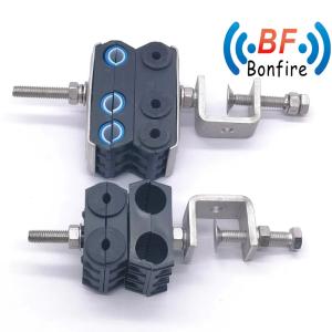 China Long-lasting Durability Preformed Strain Clamp for Aerial Opgw Plastic Anchoring Clamp factory