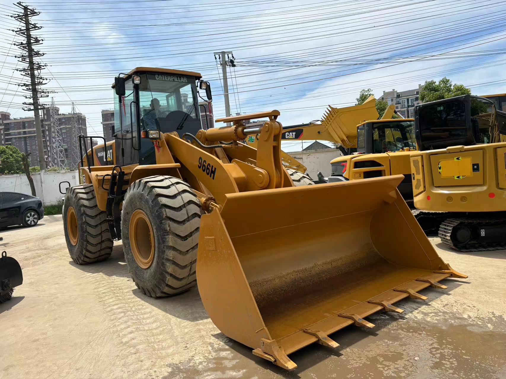 Affordable Used Cat 966H Front End Loader with Huade Hydraulic Valve and 92 KW Power