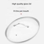 Factory Price Silver Large Capacity Cookware Stew Pots Cooker Stainless Steel