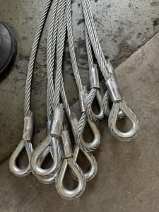 China Mooring Steel Wire Rope Sling 6*29Fi IWR 7/8 Inch 22mm factory