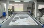 Automatic Knife Cutting Machine Fabric Leather Laser Cutting Machine Vision