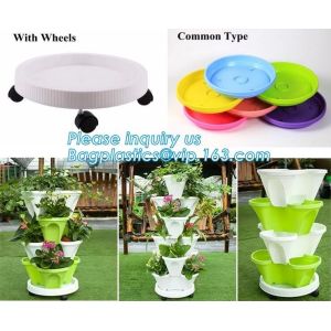 strawberry hydroponic vertical farming planter pots garden flower pots,nursery