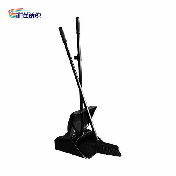 Restaurant Office Hospital Foldable Windproof Rubber Long Handle Plastic Broom