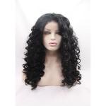 Wholesale Price Deep Wave Synthetic Lace Front Wigs For Afro Women