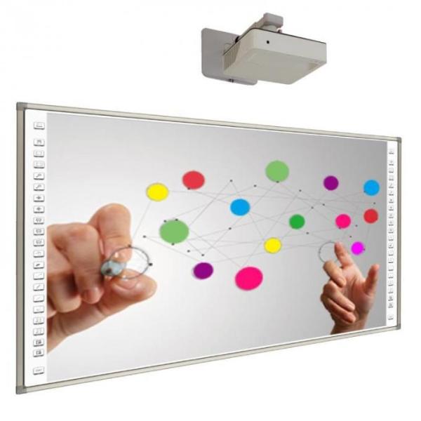 Touch Body Writing Pen Compatible 20-Point Touch Smart Interactive White Board For Presentations