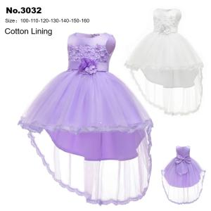 China girl's princess dress evening dress wear party dress ready goods ready to ship stock 105 factory