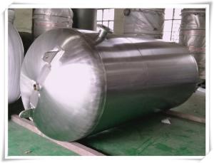 China Customized Color Horizontal Air Receiver Tanks Carbon Steel / Stainless Steel factory