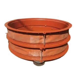 China Air Duct Fabric Duct Expansion Joints Non Metallic Round Expansion Joint Dual Axis Compensator factory