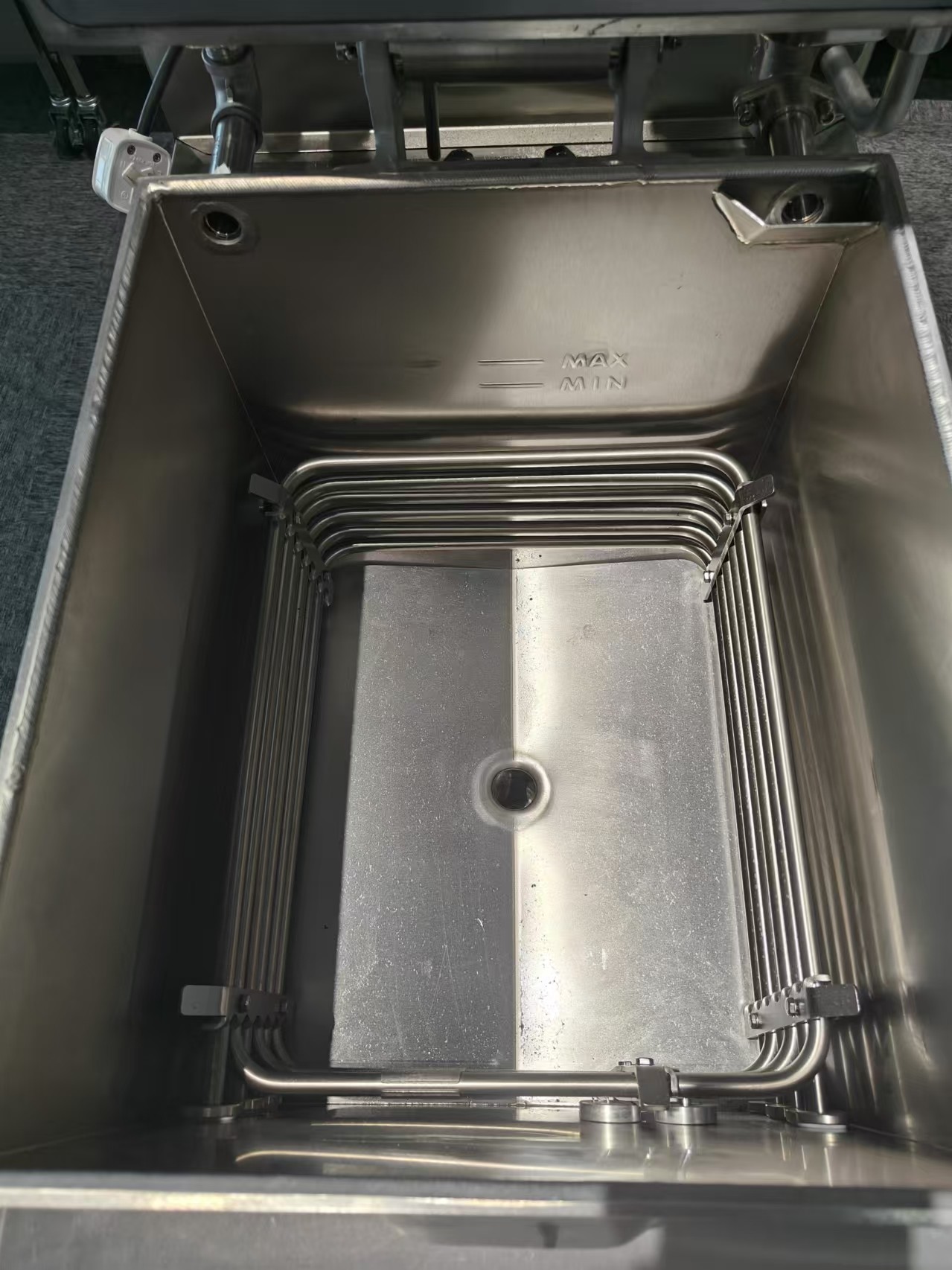 Electric Digital Panel With Auto Oil Filter System Chicken Pressure Fryer