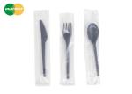 Cornstarch PLA Eating Utensils Set Disposable Heat Resistance