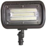 Bronze Shell 30 Watt LED Flood Light 180°Adjustable Slip Fitter Mount Type