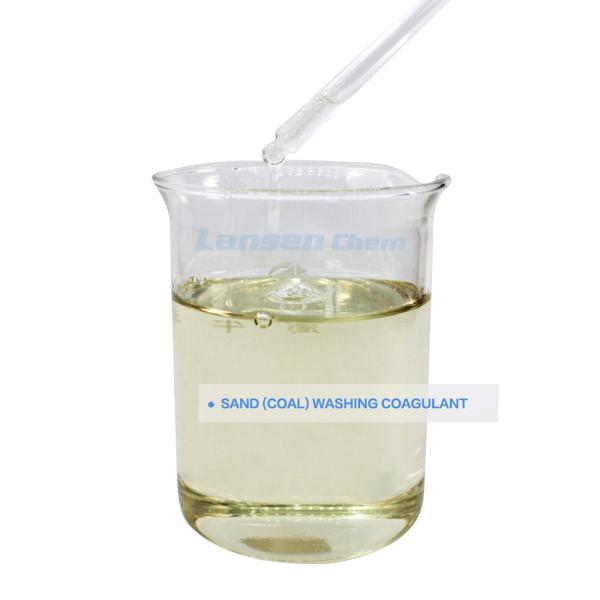 Chemical Sand Washing Coagulant Coal Mining Plant Additives Water Purification