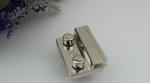 Handbag hardware suppliers wholesale light gold metal push lock