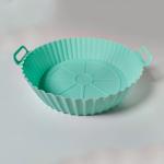 Wholesale Foldable Reusable Non Stick Silicone Air Fryer Liner Baking Mat Cake