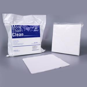 China Recycled Sterile Cleanroom Wipes Silicone Free Industrial Soft Microfiber Lint Free Dry Wipes factory