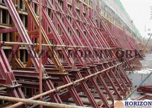 China Heavy Strength One Sided Concrete Formwork Waterproof Surface 8.9m Height factory