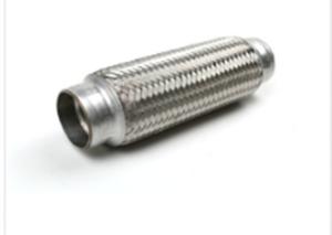 China Aluminum / Stainless Steel Braided Exhaust Flex Pipe , Flex Exhaust Mesh Flex Pipe factory