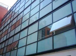 China Residential Glass Curtain Wall Aluminum With Adjustable Light 1.4-5.0mm Panel factory