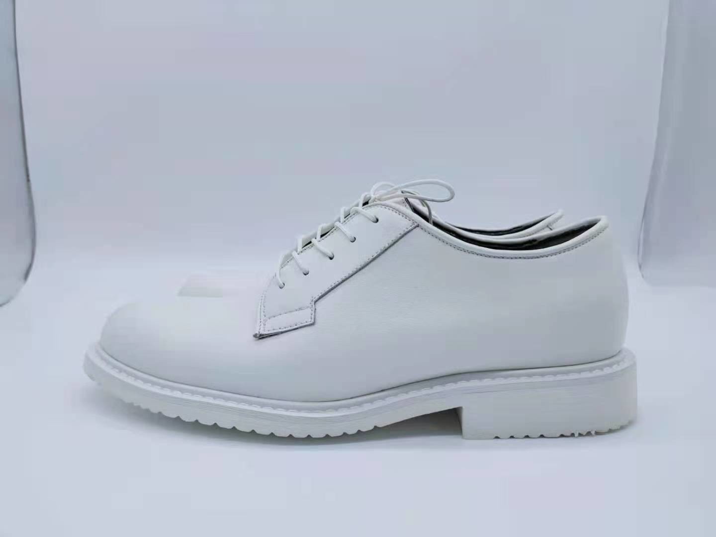 PU Sole Nurse Safety Shoes Anti Smash / Anti Puncture White Steel Toe Shoes