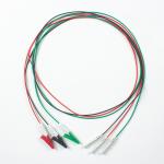 Compatible ECG cable to Animal Din Type to Animal Grabber 3Lead