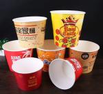 150oz Disposable Food Containers Paper Popcorn Buckets For Restaurants