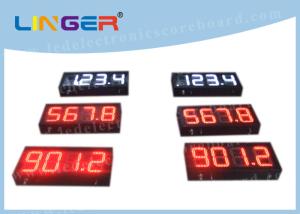 China 200mm Height Gas Station Led Signs , Led Fuel Price Signs Various Styles factory