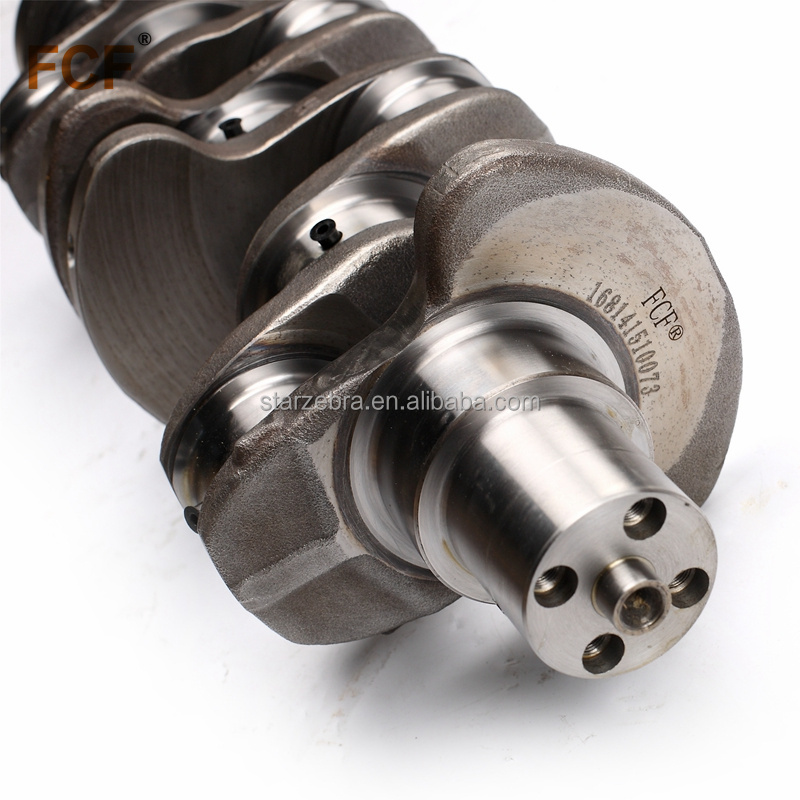 FCF DCT Forged Steel Crankshaft D1146 D2366 Engine Crankshaft 65.02101-7025 for Heavy-Duty Construction Machinery