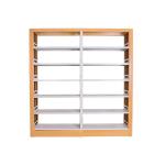 Easy Assembly Knock Down RAL Color Metal Storage Rack