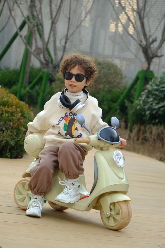 Early Education and Music 6v Electric Motorbike for Kids N.W 6.5kg Style Ride On Toy