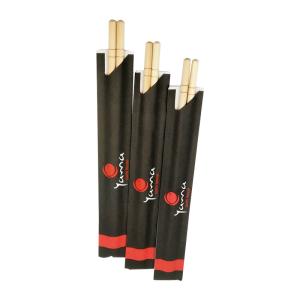 China Chinese Wholesale Chopstick Paper Packing Health Bamboo Chopsticks factory