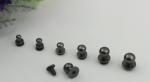 Bag metal hardware accessories nickel color 4 mm -12 mm high quality monk head