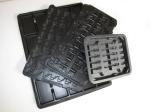 5mm 10e6 ohms ESD component HIPS Antistatic Blister Tray