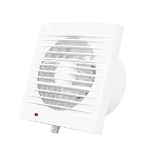 China 6 Inch White Bathroom Window Wall Duct Exhaust Fan with SAA Certification Bathroom factory