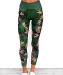 High Waisted Custom Printed Leggings Sublimated Tights Breathable
