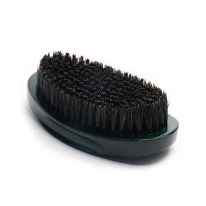 China Wooden Handle Custom 360 Curved Wave Brush For Boar Bristle Men'S Hair Styling Tool factory