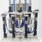 1000ml 4 Heads Automatic Filling Perfume Production Equipment Vacuum Practical