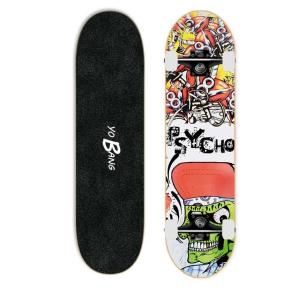China 8 Layer Maple Full Complete Skateboards 31inch Matte Painting Trucks factory