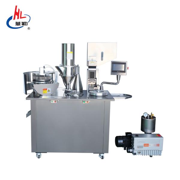 CE Semi Auto Capsule Filling Machine Pharmaceutical Filling Equipment With Touch