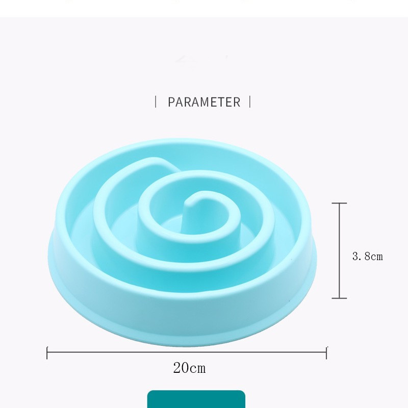 Pet Learning Bowl Anti Choking Dog Bowl Slow Food Bowl Slow Food Device Practical Bowl Pet Products