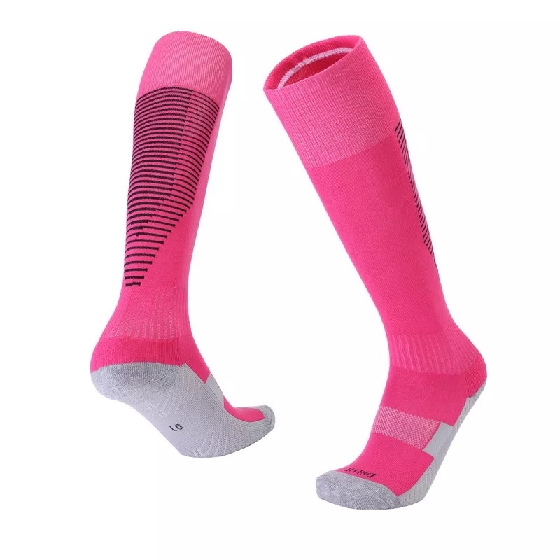 Custom Men's Soccer Socks Kids Football Compression Sport Socks Thicken Towel Bottom