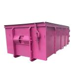 Heavy Duty Hook Lift Bin Lockable Lid Anti Corrosion Coating AS / NZS Standard