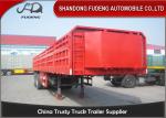 40 Tons High Strength Steel Livestock Trailers Custom Height With LED Light