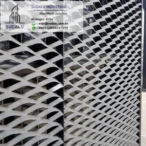 China SUDALU Curtain Wall Exterior Aluminum Facade Metal Screen Panel factory