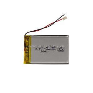 China Polymer Lithium Ion Battery Pack 3.7 V 700mah LP423450 Battery factory