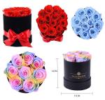 Preserved Roses Gift Eternal Rose In Square Flower Box for wife or gilrfriend